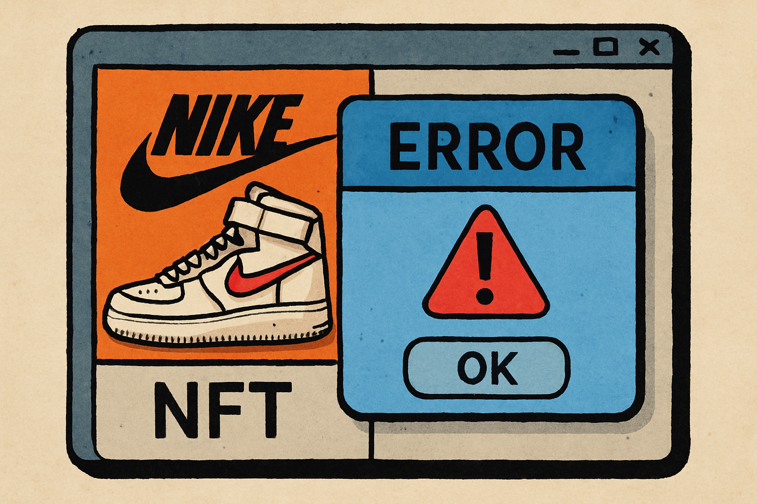 NFT-колекція від Nike знецінилася через проблеми з оплатою сервера