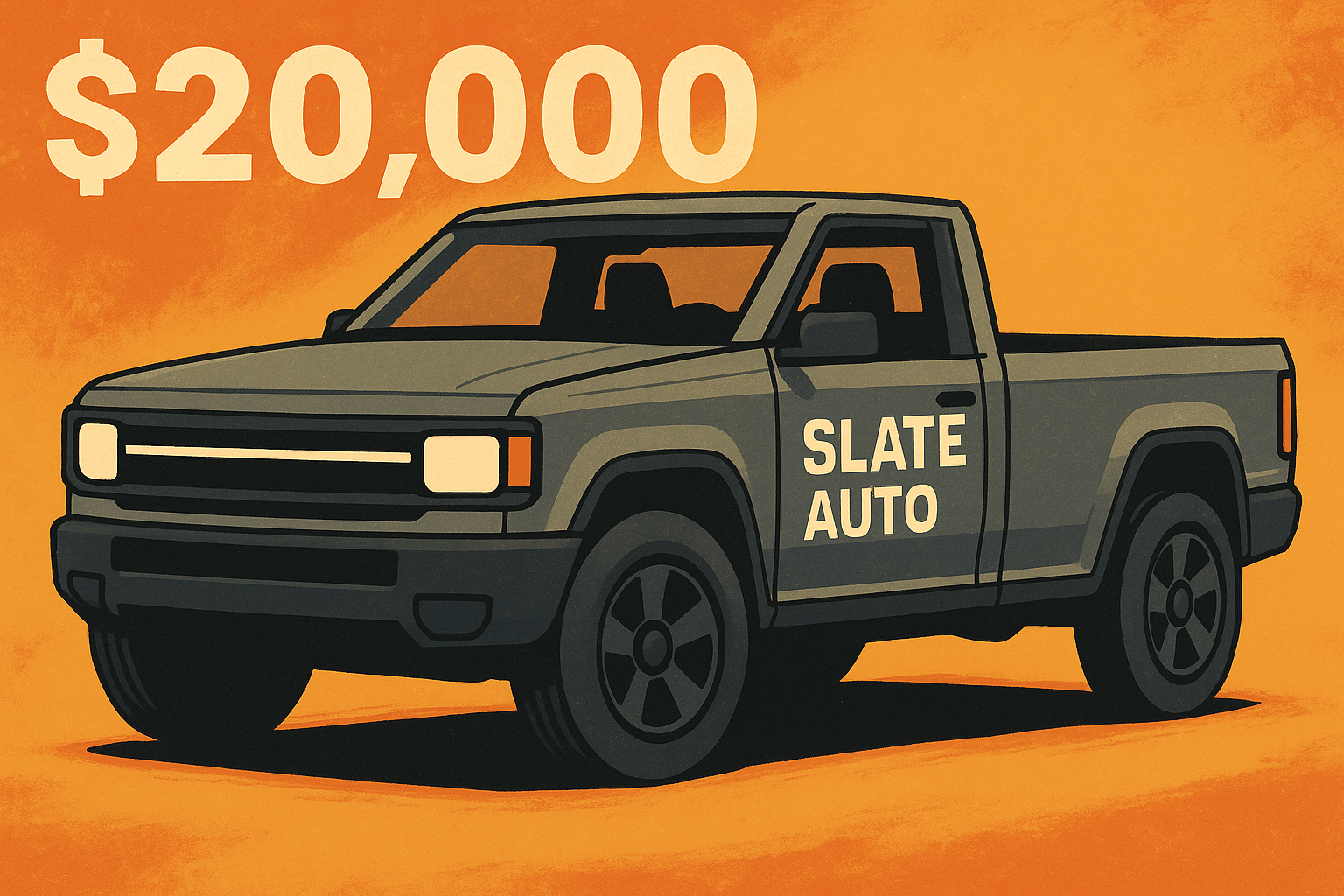 У США представили ультрабюджетний електропікап Slate Auto за $20 000