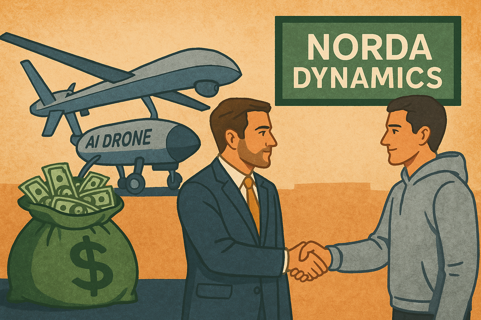 Український стартап Norda Dynamics отримав $150 000 на розвиток ШІ-дронів
