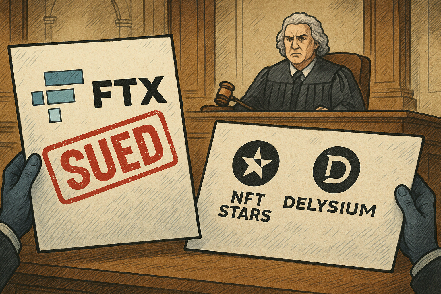 Збанкрутіла FTX подала до суду на NFT Stars і Delysium