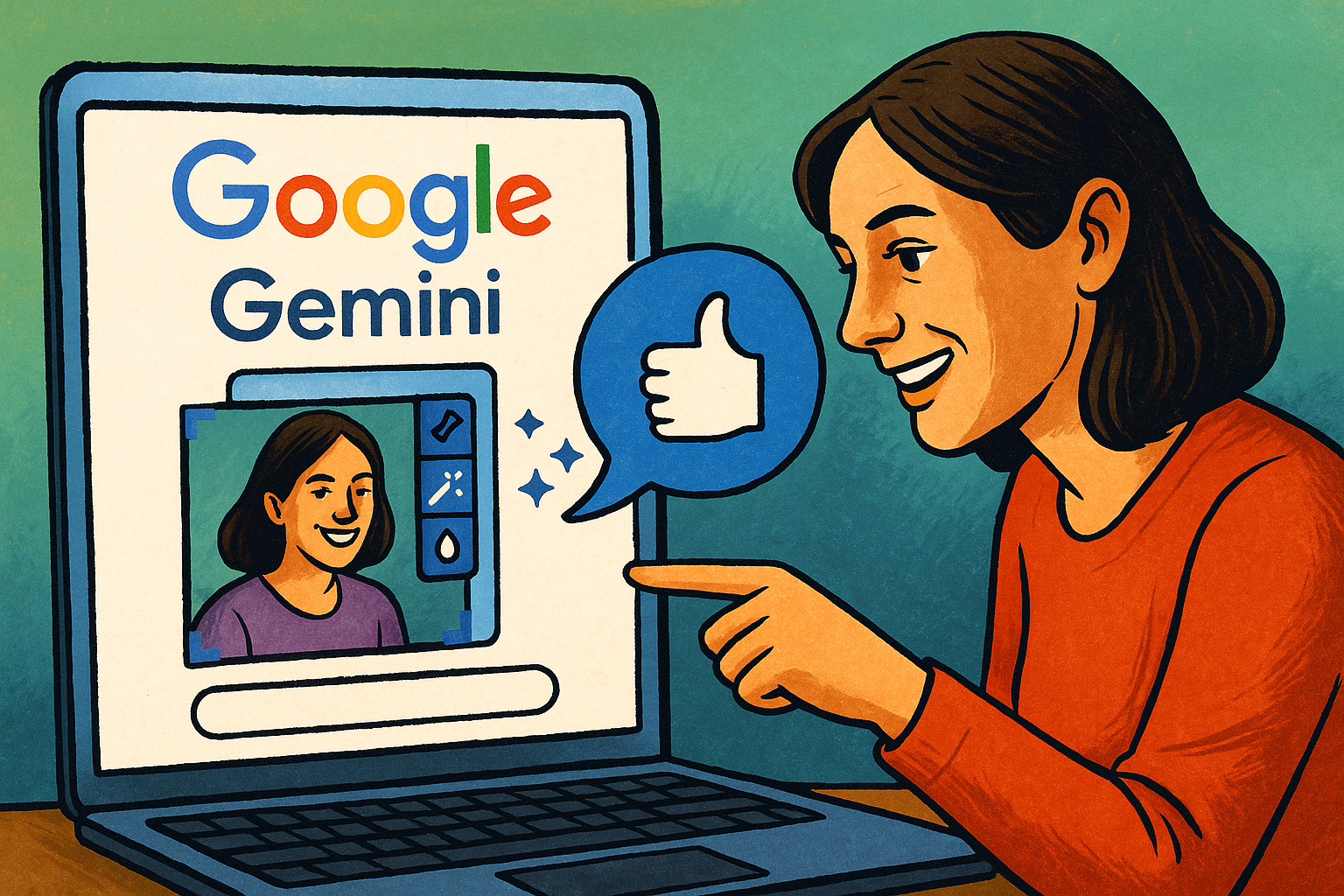 Google впровадила розумний фотошоп у чат-бот Gemini